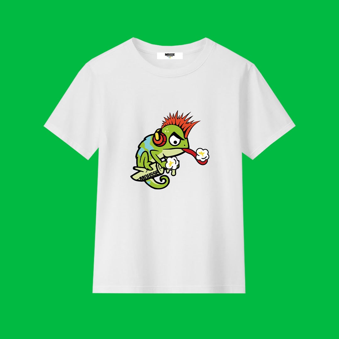 T-SHIRT WHITE PUNKAMALEON