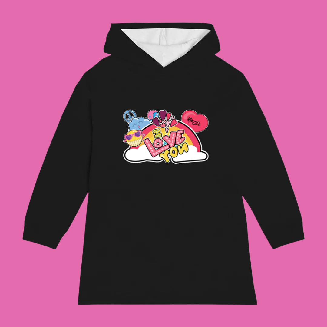 ABITO HOODIE FLOWER POP
