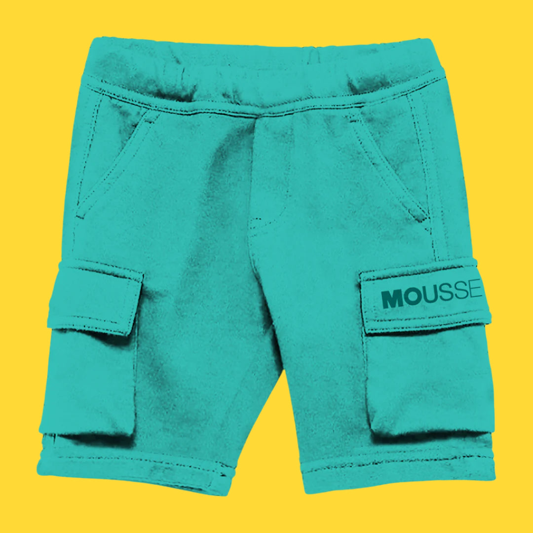 bermuda sweat cargo emerald
