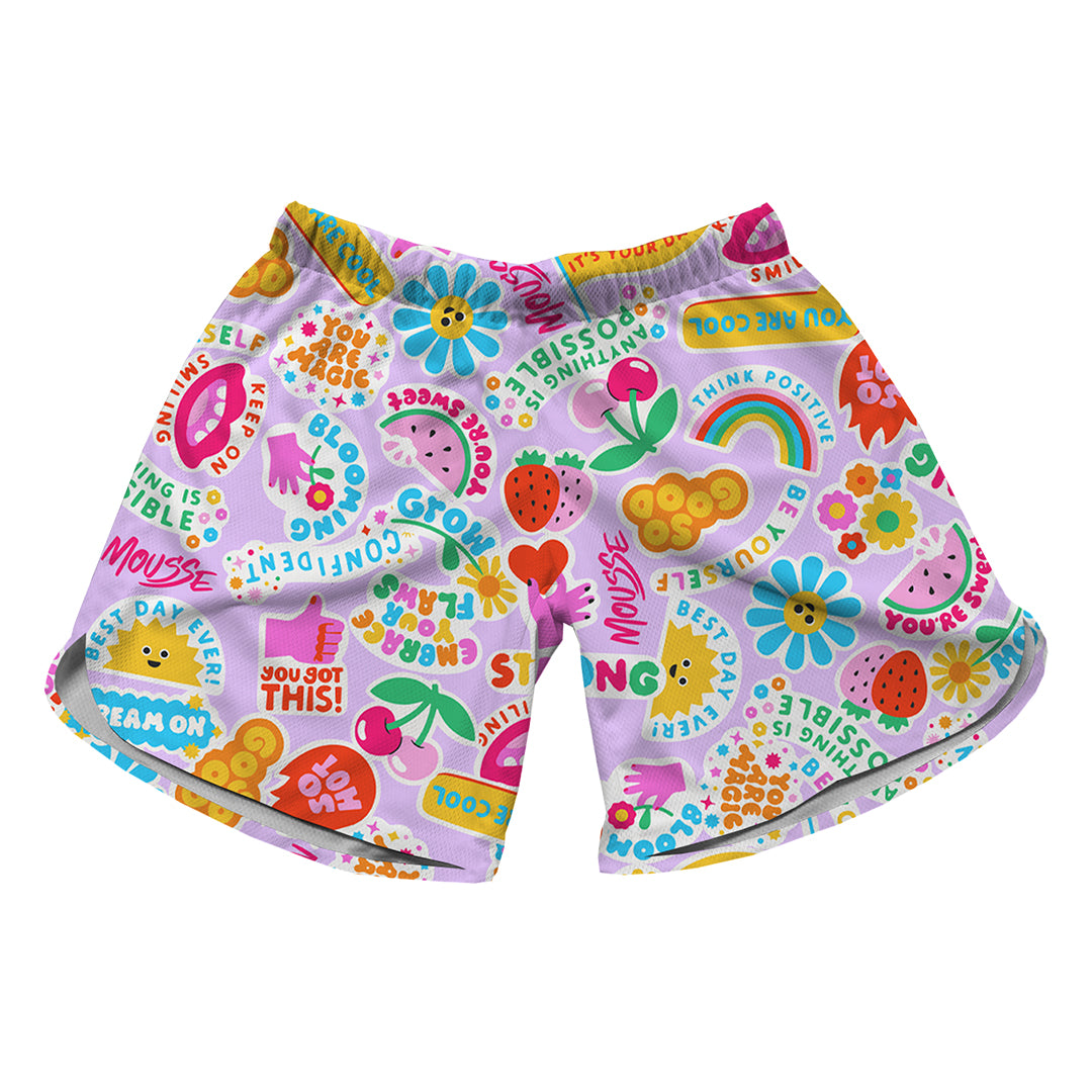 boardshort basket girl stickerscloud