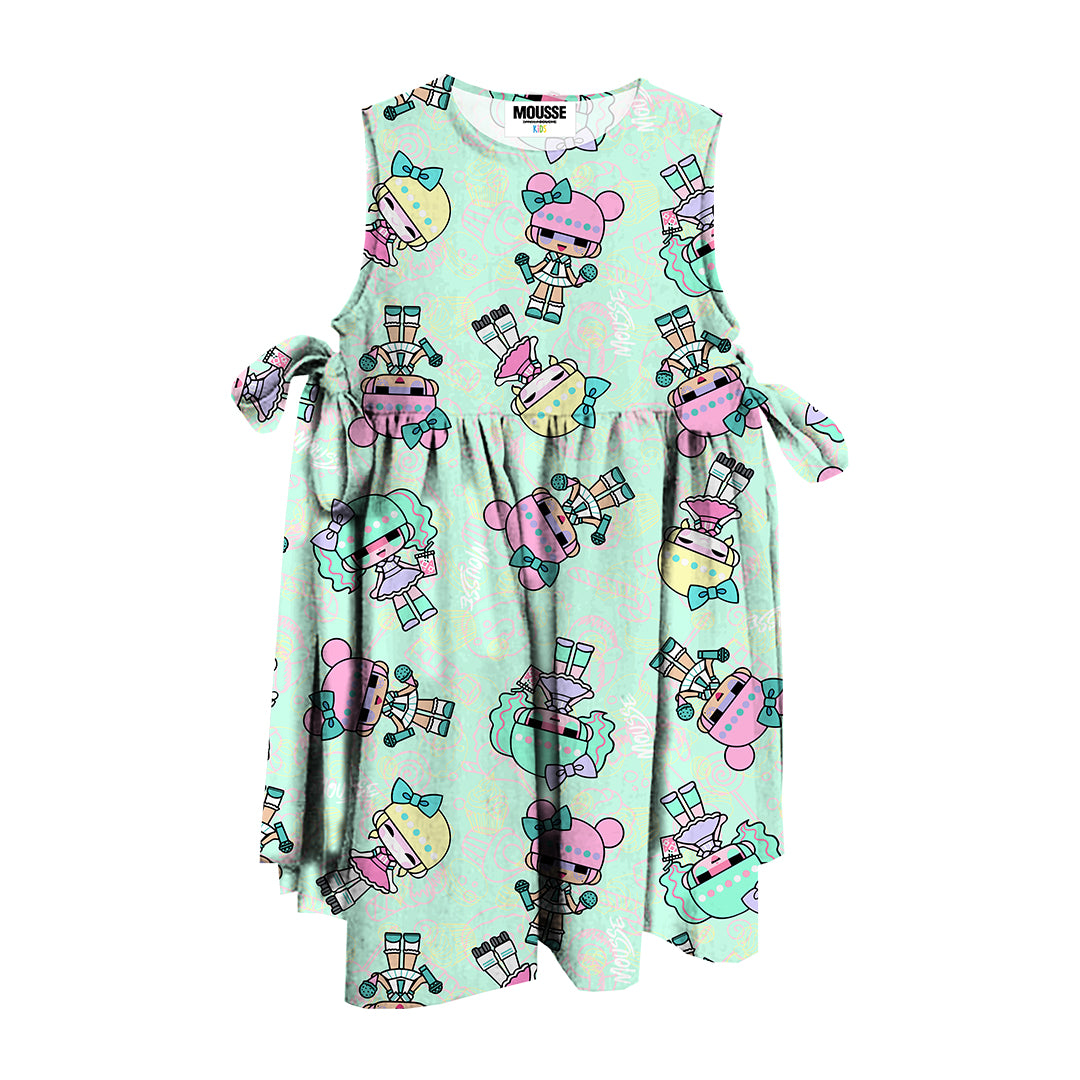dress popeline ribbon lovedoll