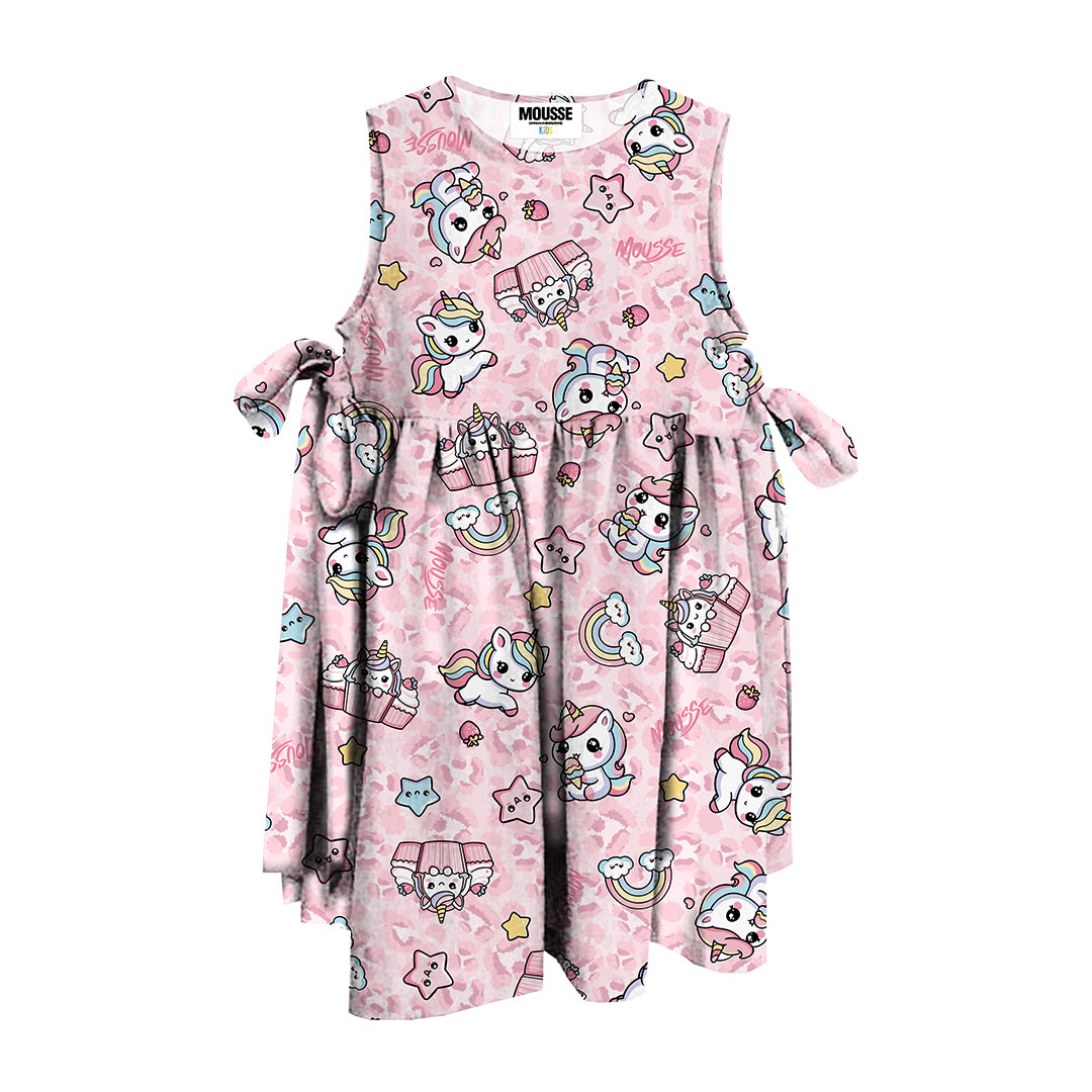 dress popeline ribbon unileo