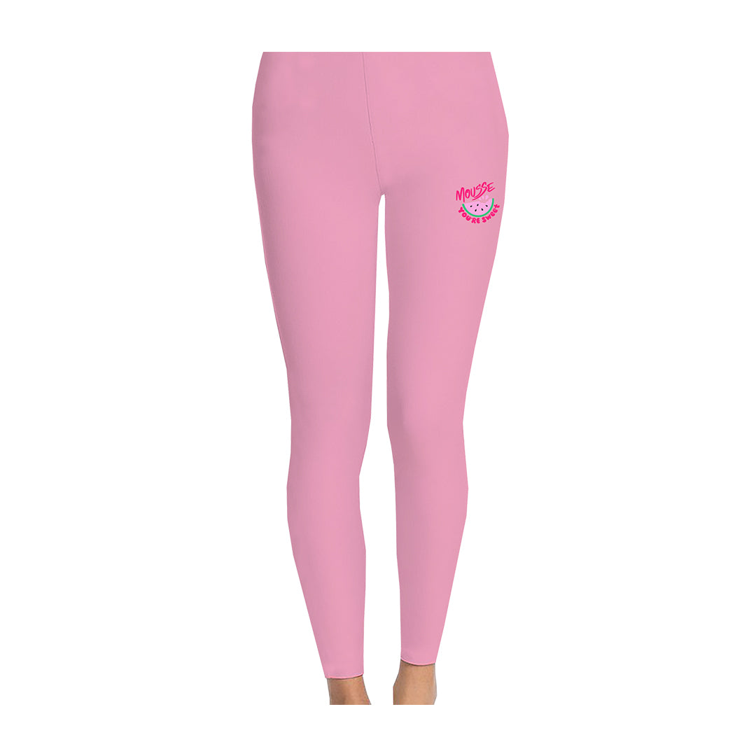 leggings stickerscloud pink