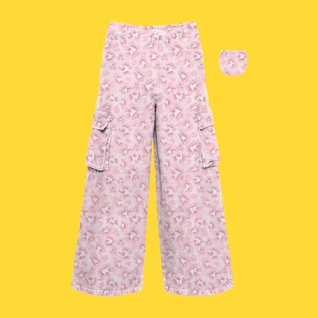 pant cargo denim unileo