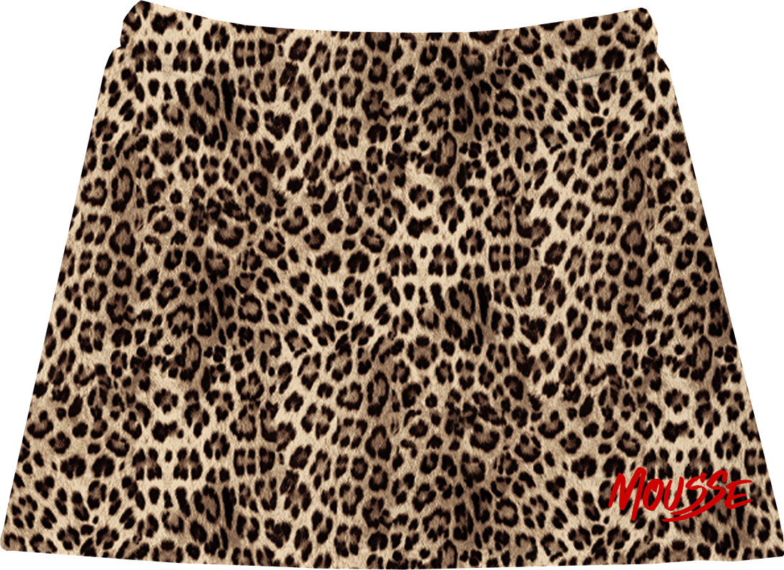 skirt basic fleece leo