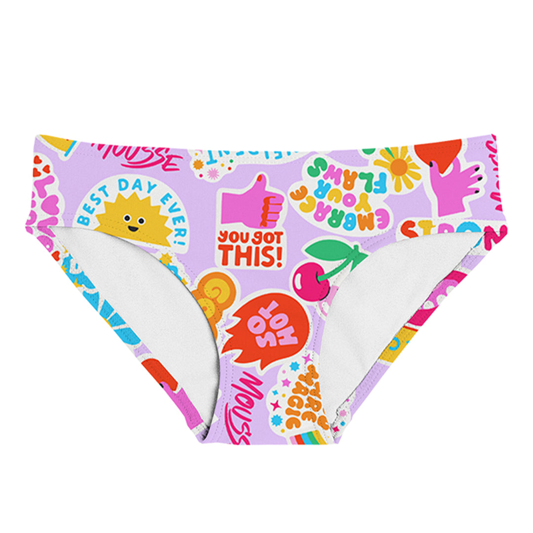 slip new born girl stickerscloud