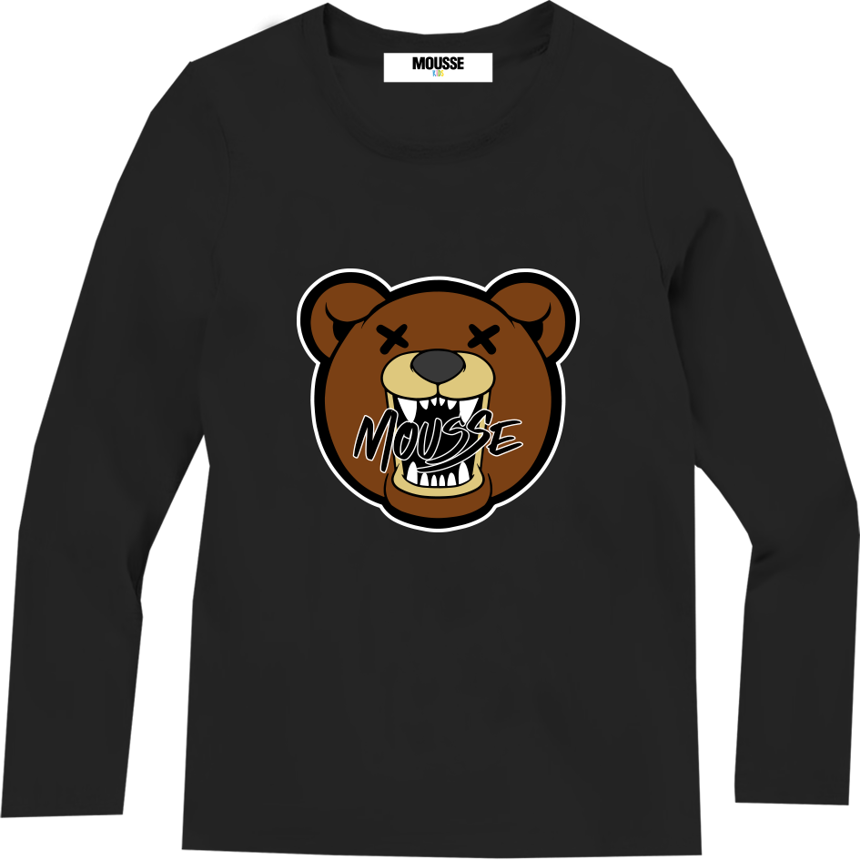 t-shirt ml bear black