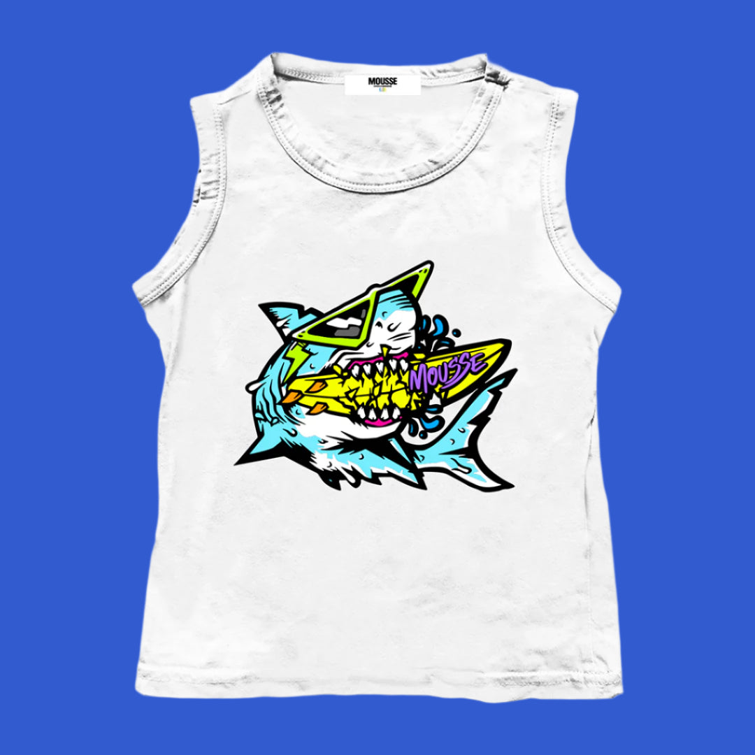 tank boy lifeshark white
