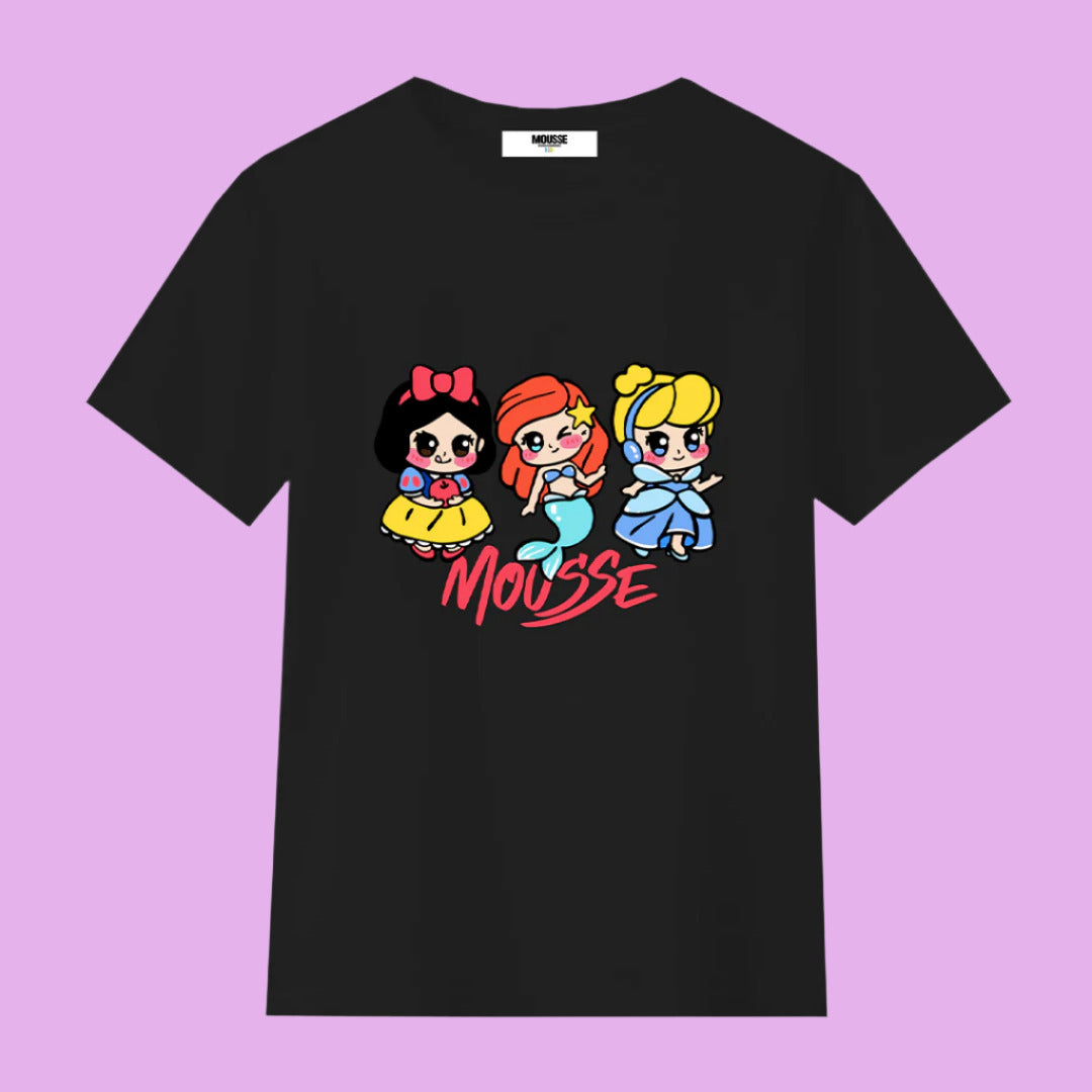 tshirt black loveprincess