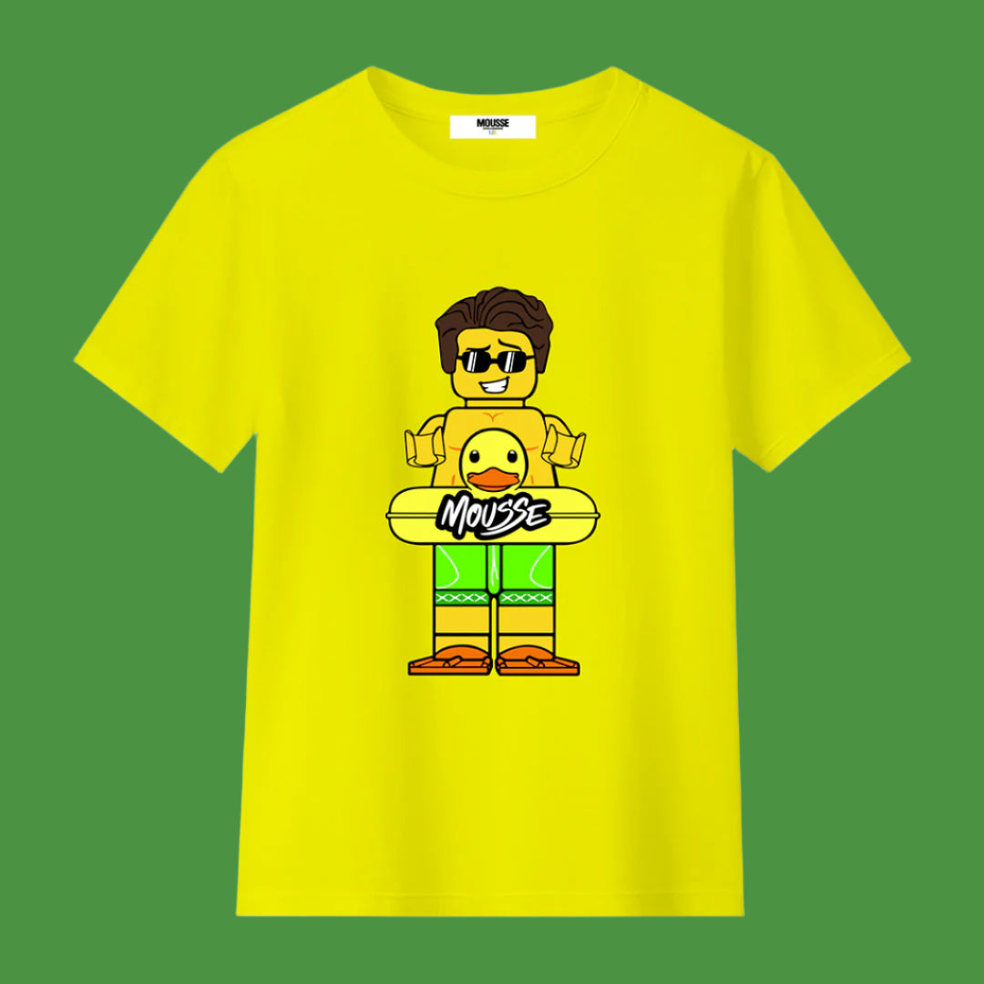 tshirt boy dinobeach yellow