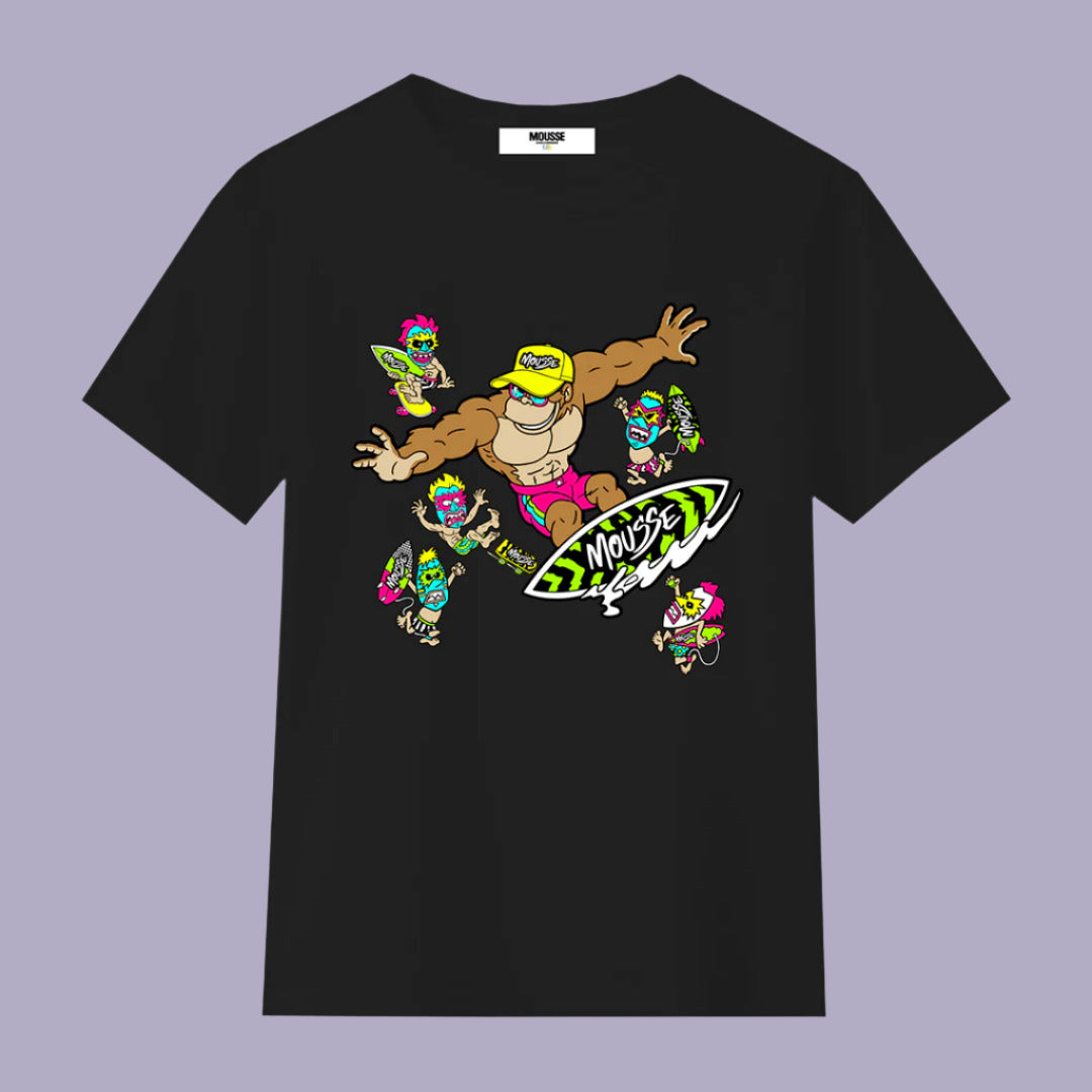 tshirt boy mahorimonster black