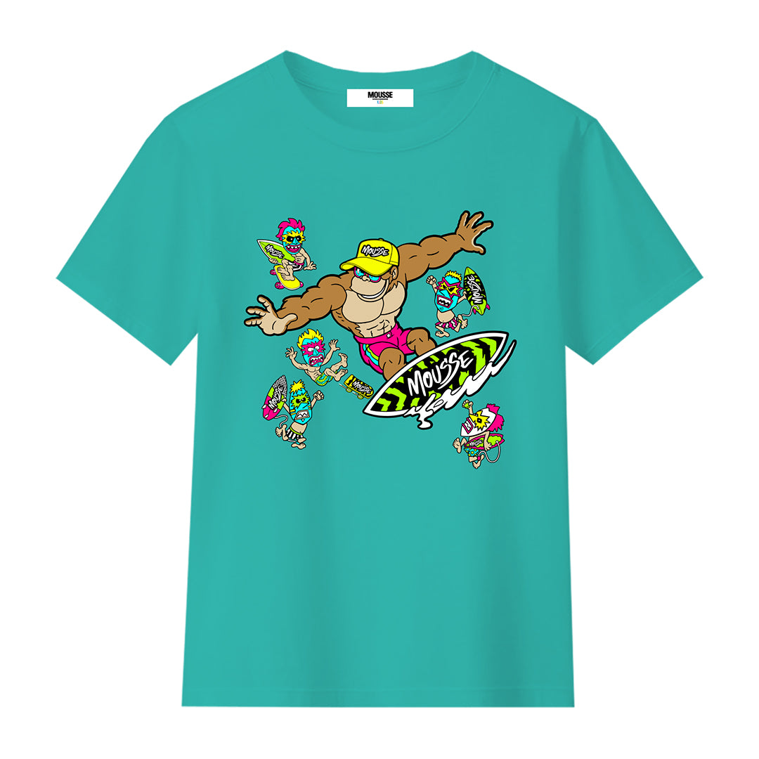 tshirt boy mahorimonster emerald