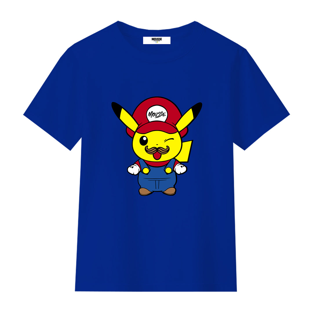 tshirt boy pikamario royal
