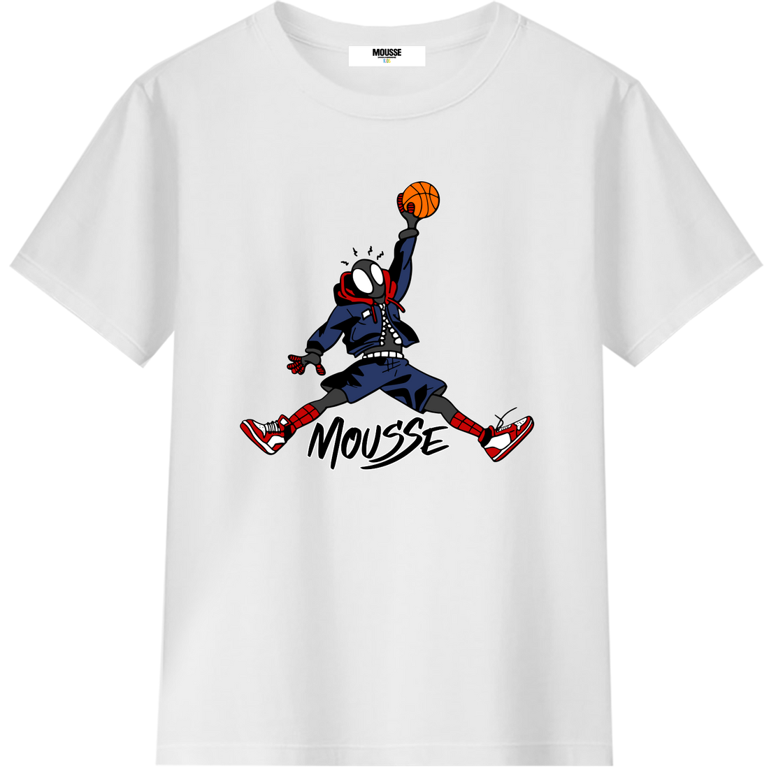 tshirt print boy spinair white