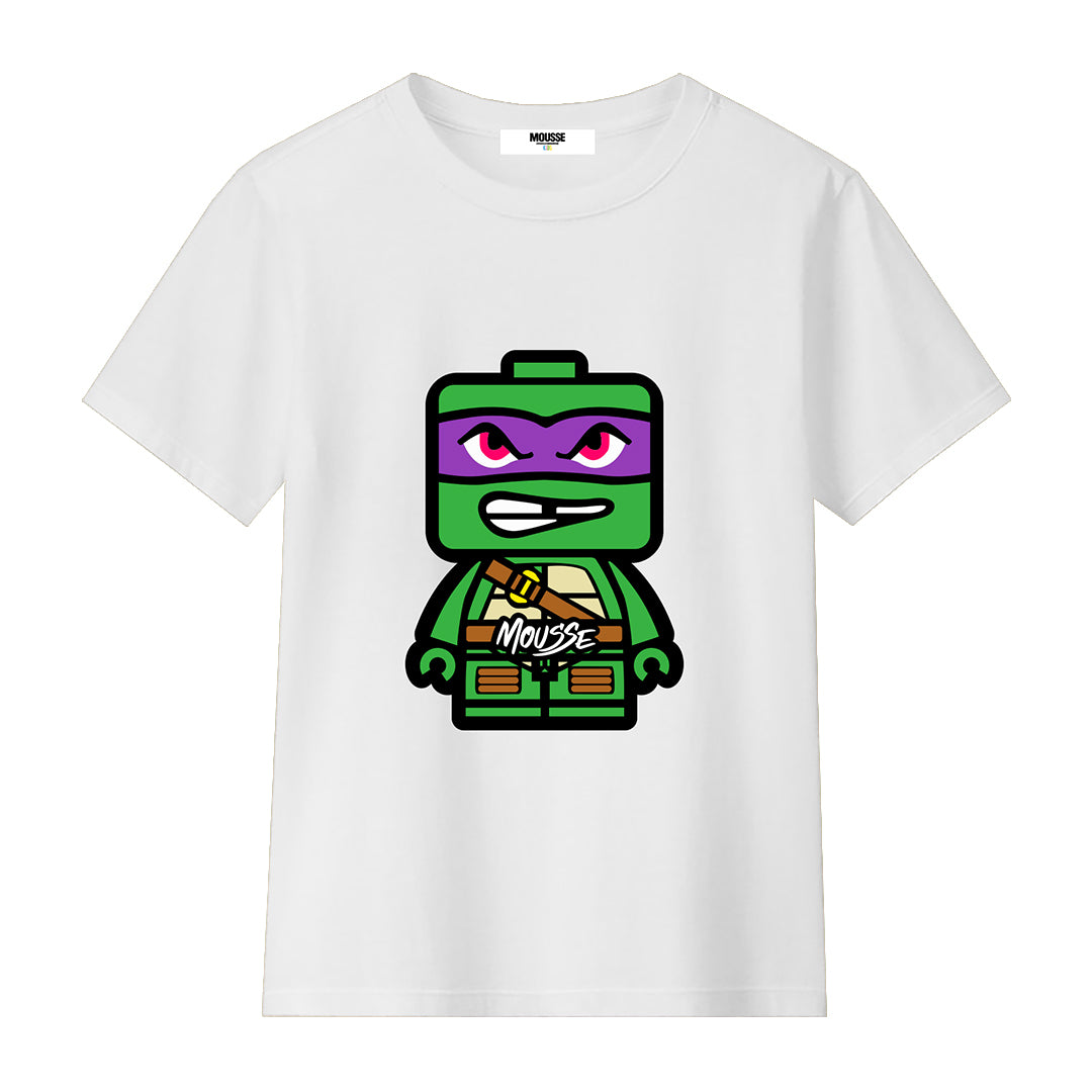 tshirt turtleblock white