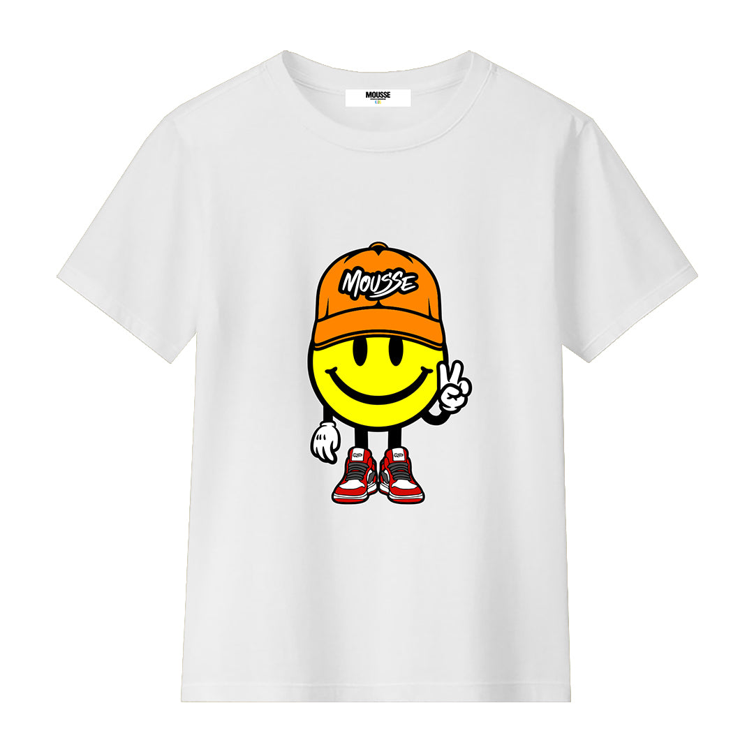 tshirt victorysmile white