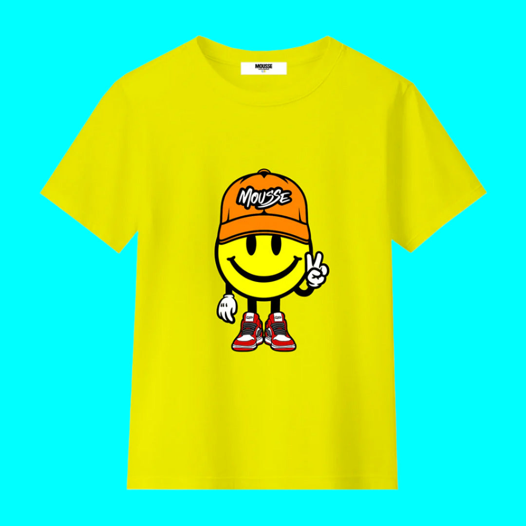 tshirt victorysmile yellow