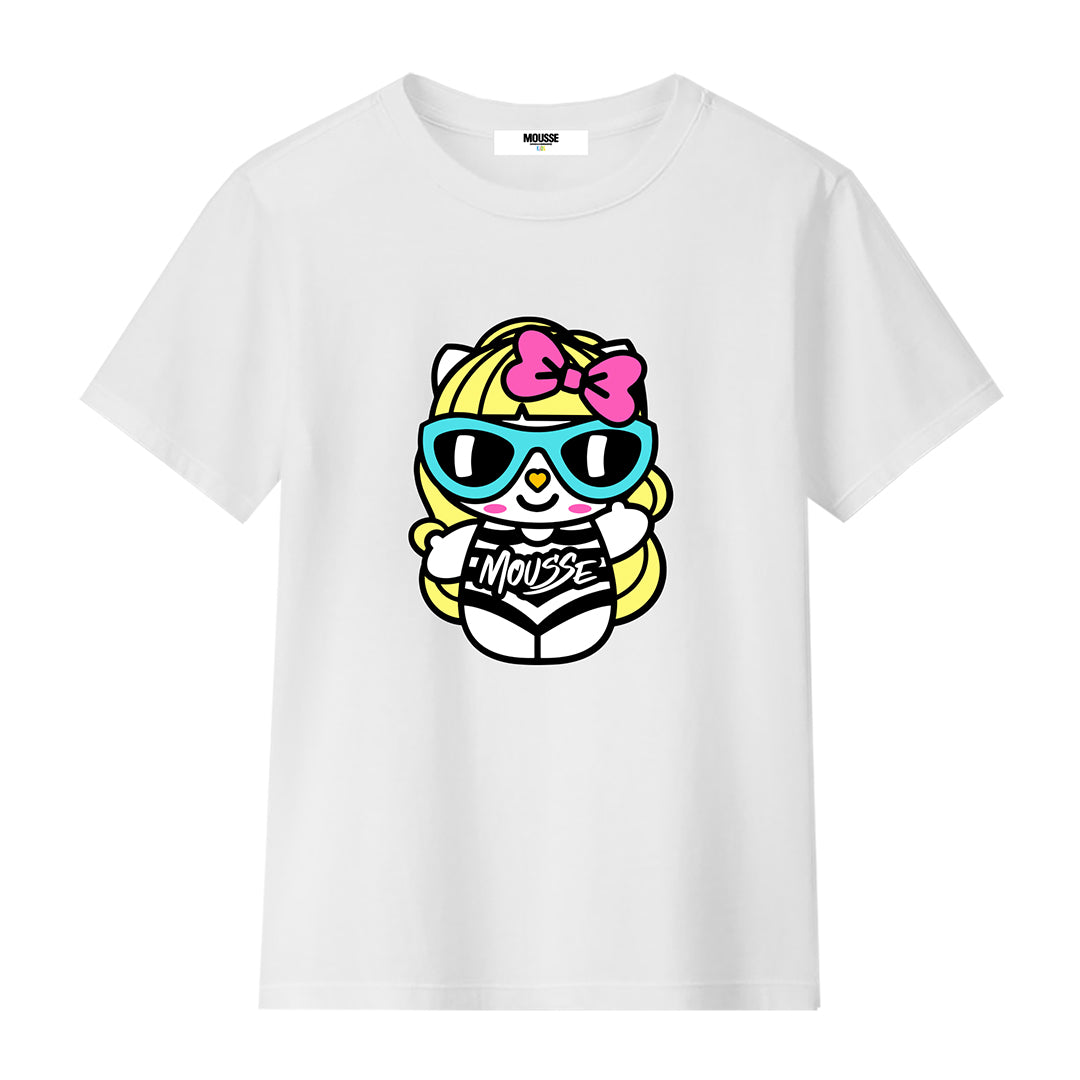 tshirt white catbeach