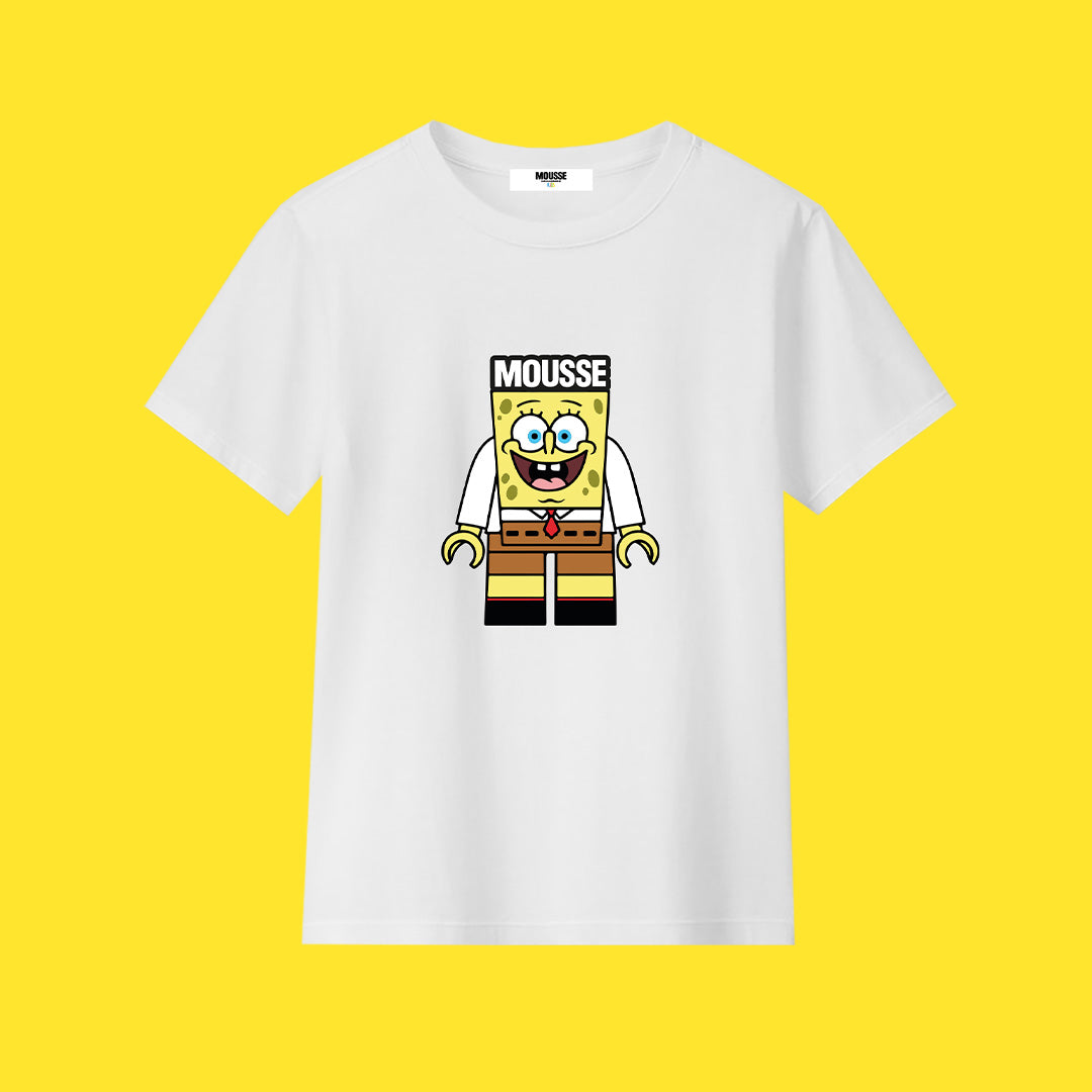 T-SHIRT WHITE SPONGELEGO
