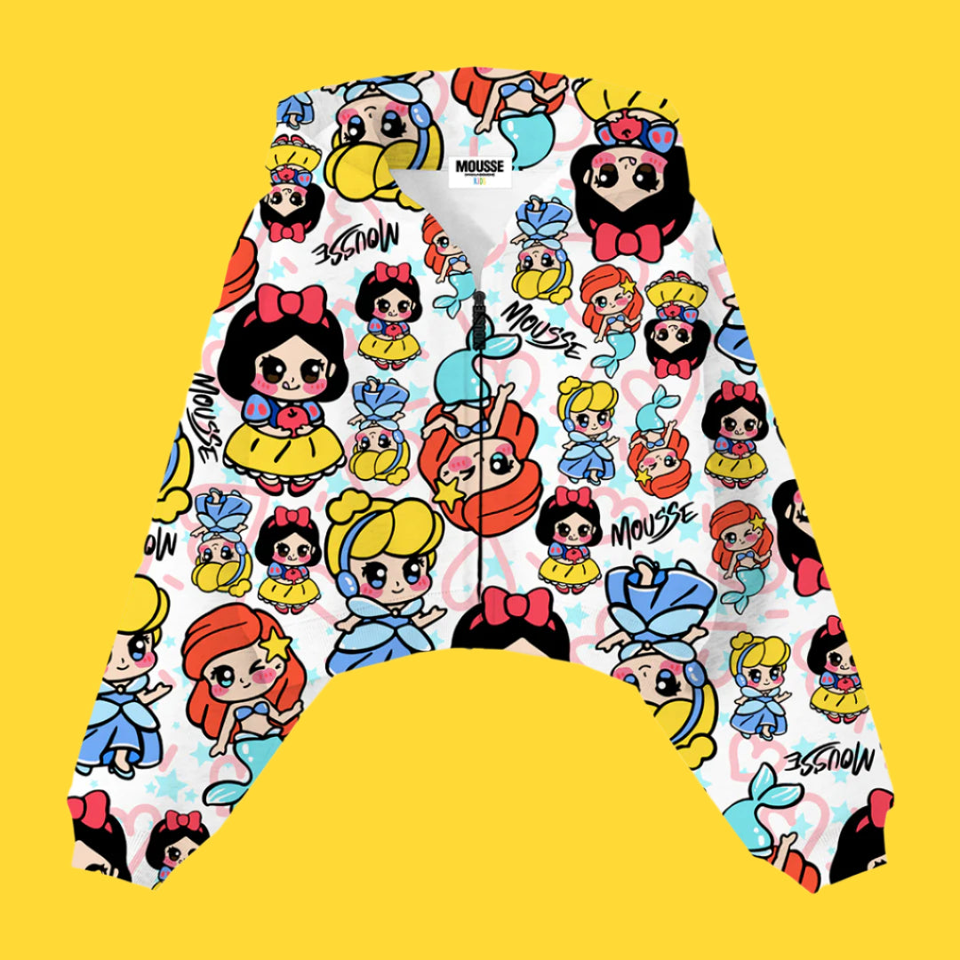 zip crop girl loveprincess