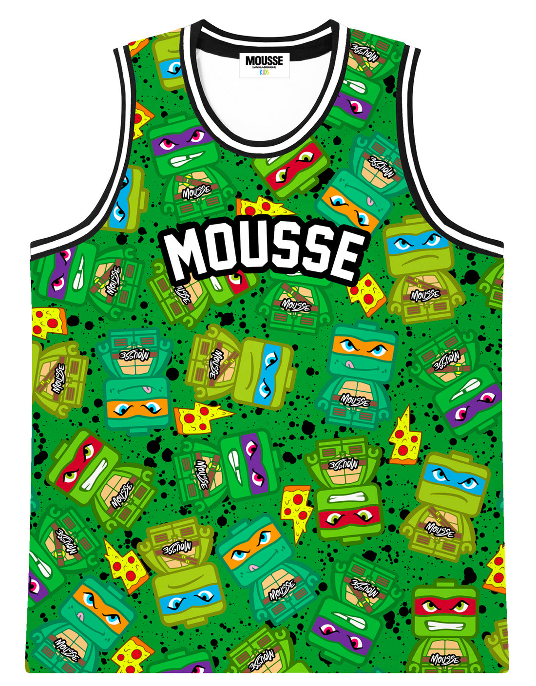 CANOTTA BASKET PIZZATURTLE