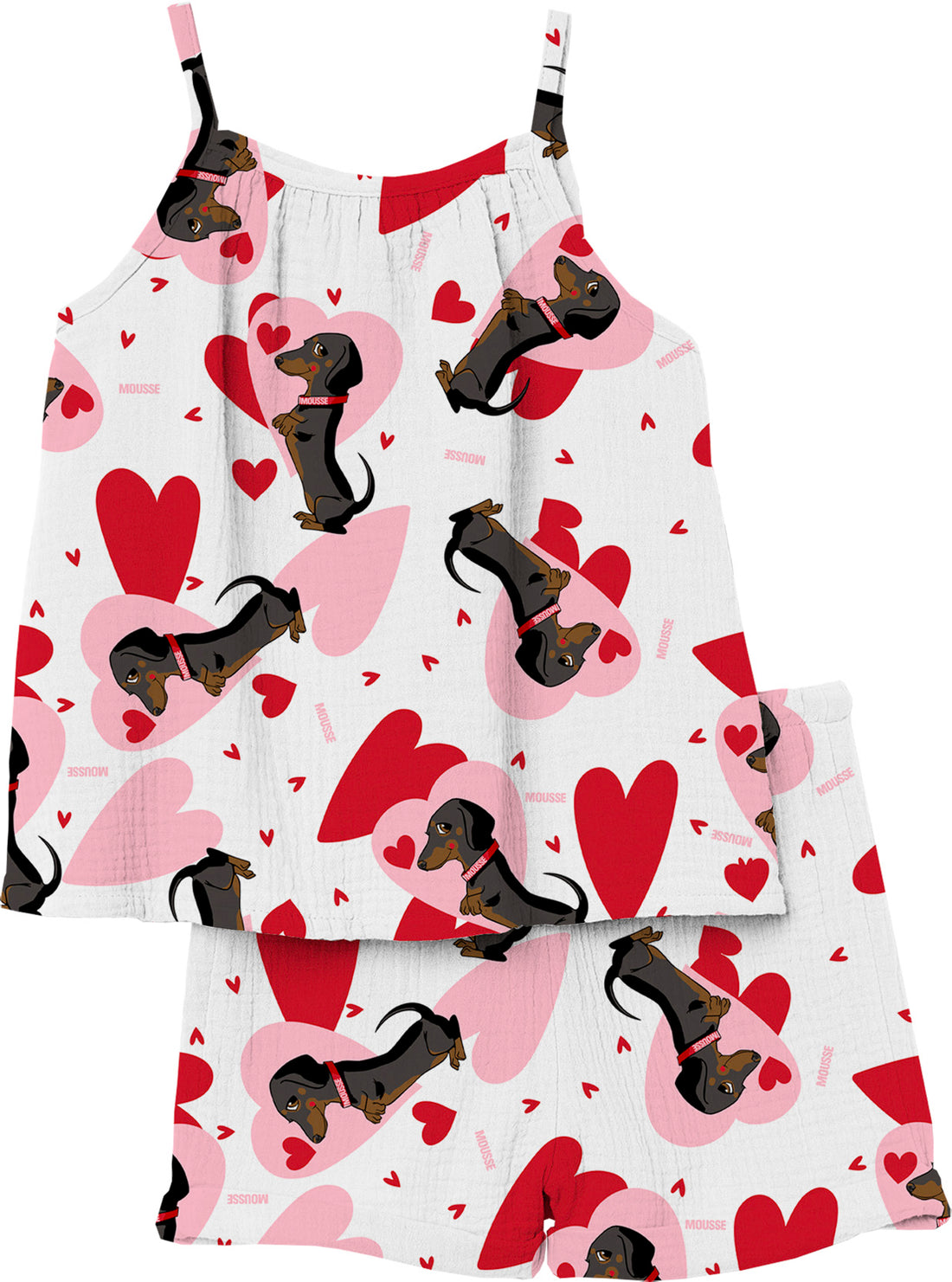 COMPLETO MUSSOLA FANTASIA BASSET