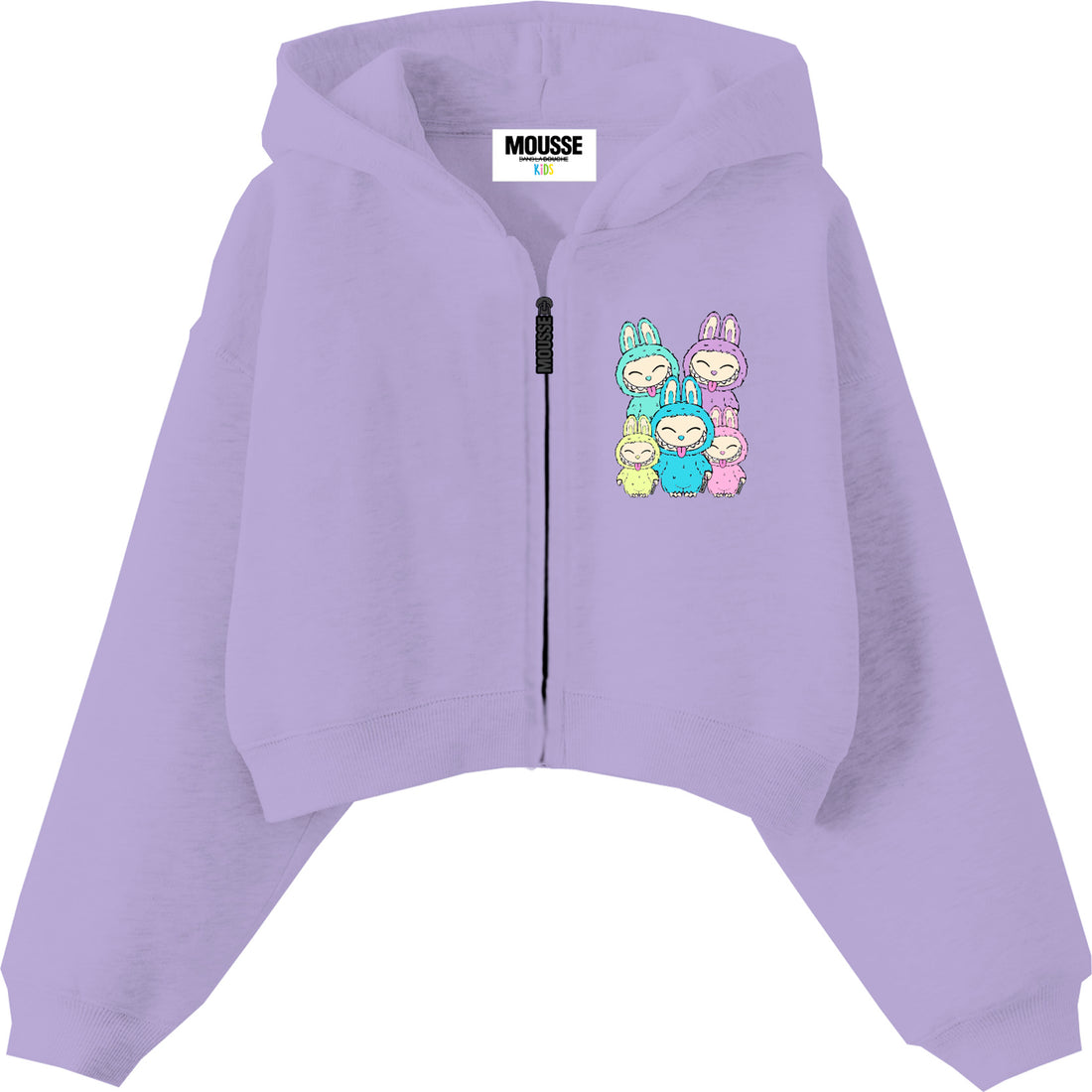 SHORT POPELINE STARS RICAMO GIRL LOVUNICORN
