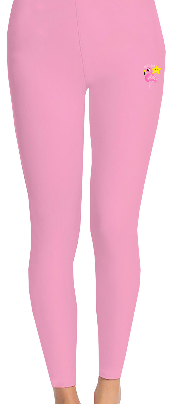 LEGGINGS TINTA UNITA GIRL PINK