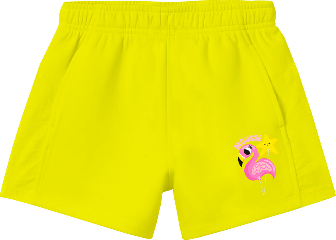 SHORT FELPA FEMMINA TINTA UNITA POOLPARTY