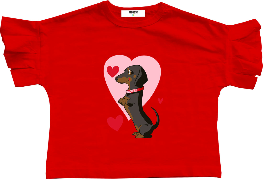 T SHIRT CROP TINTA UNITA BASSET