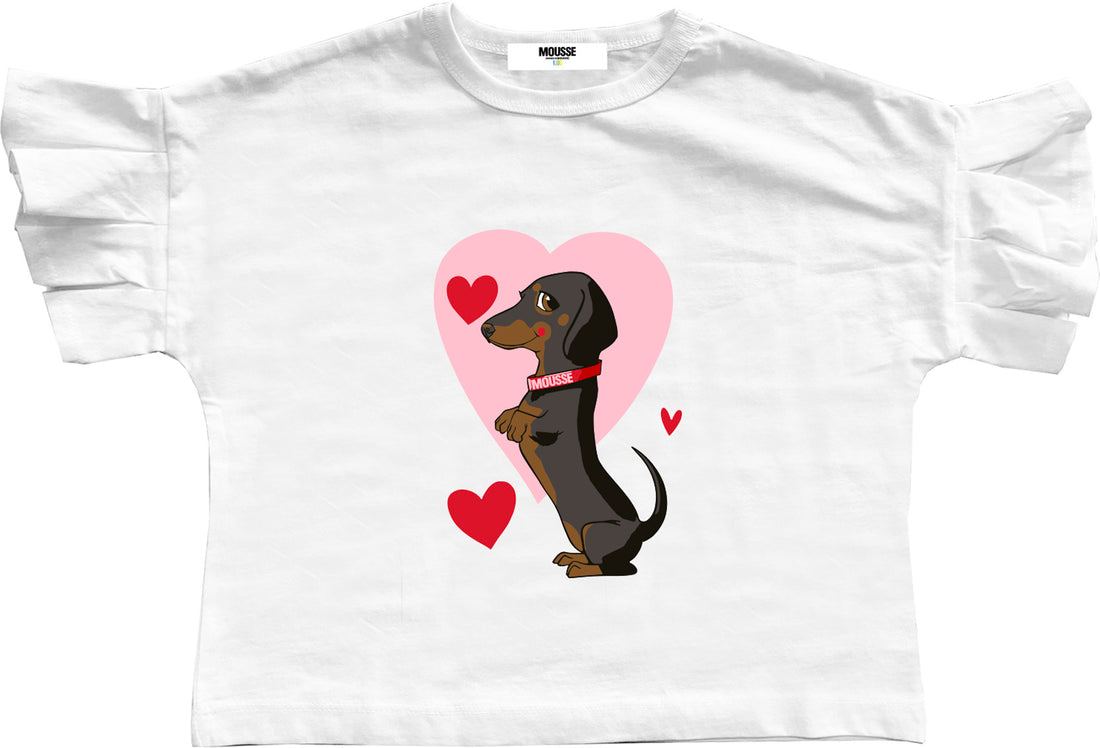 T SHIRT CROP TINTA UNITA BASSET