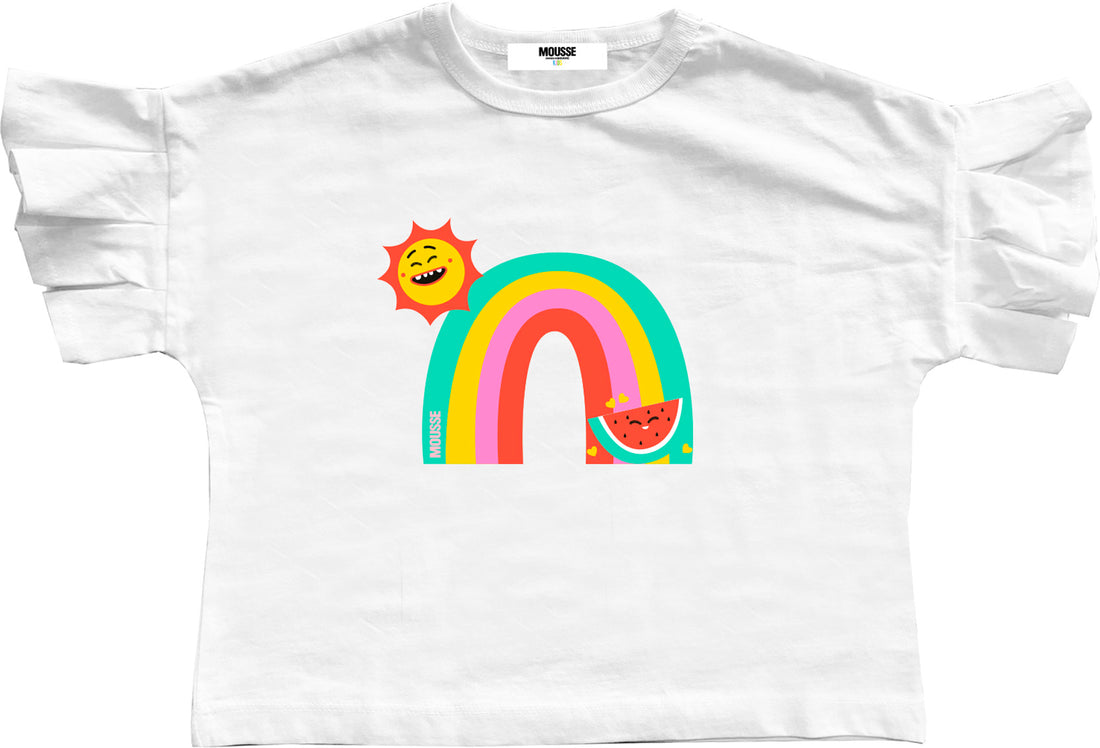 T SHIRT CROP TINTA UNITA LOVELY