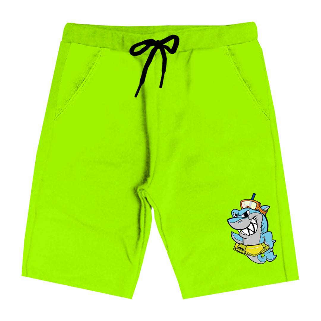 bermuda felpa boy saveshark green