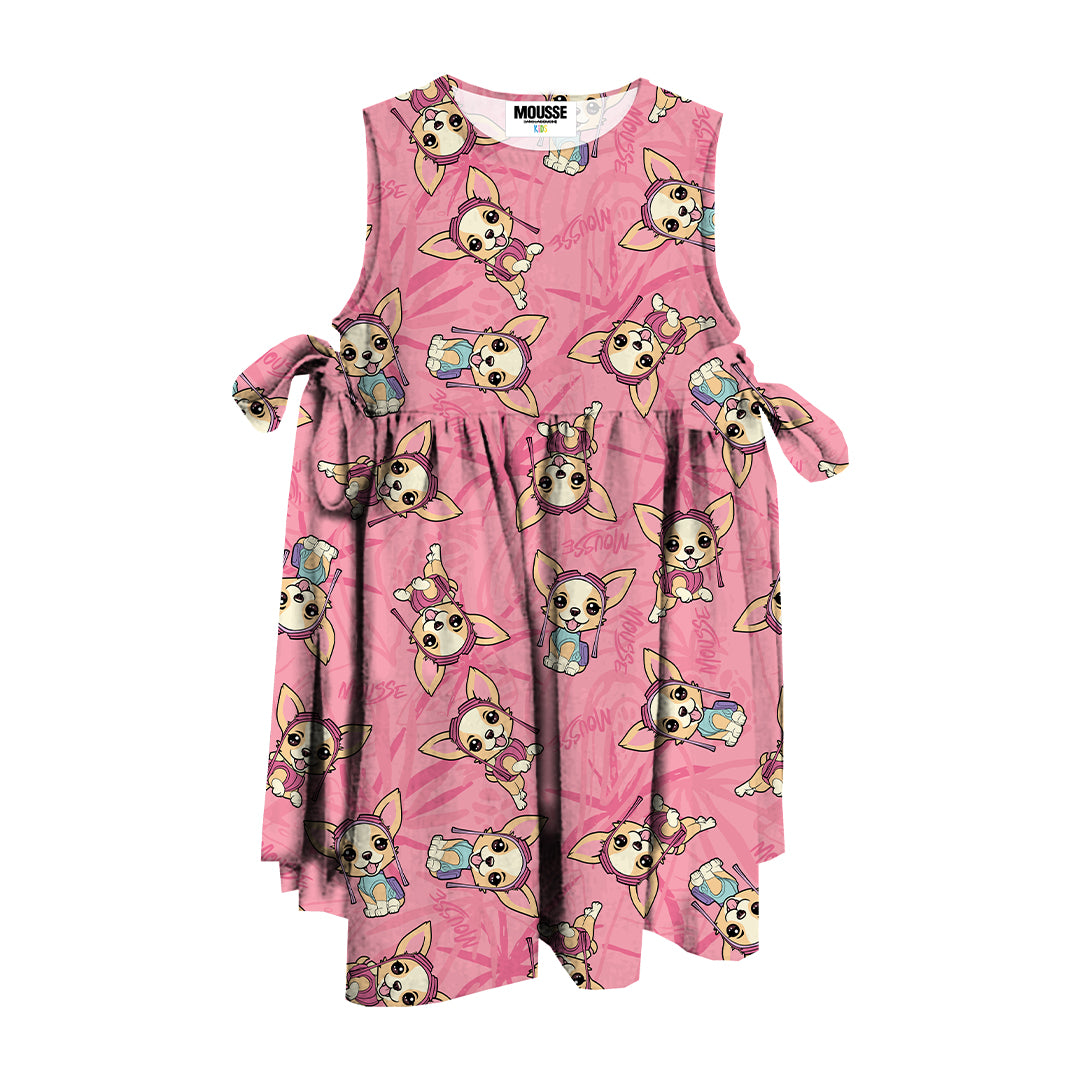 dress popeline ribbon chiwow