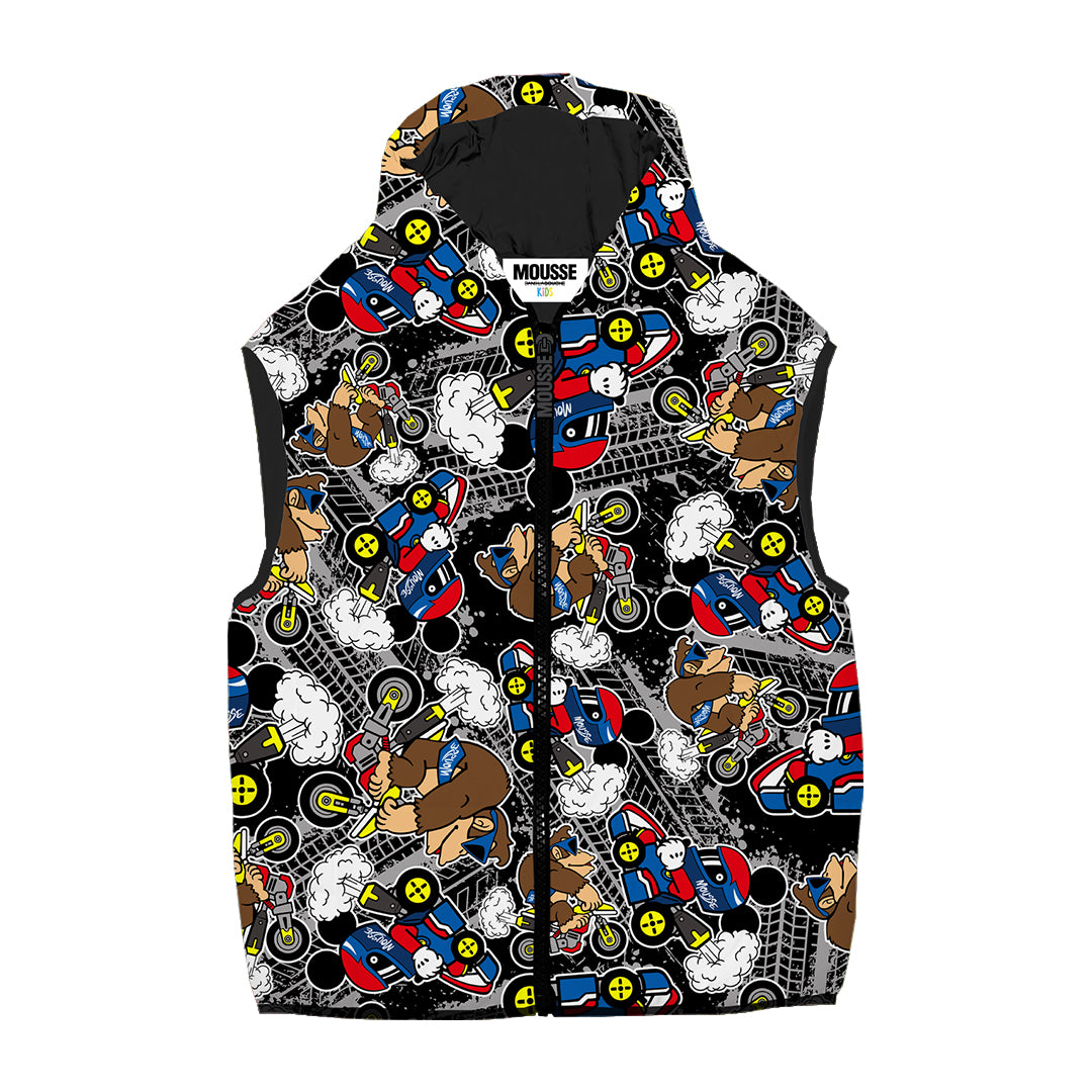 gilet smanicato_boy_turbo_race