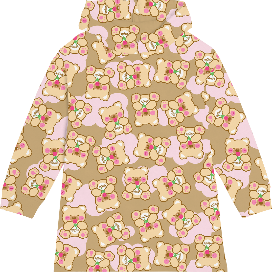 hoodie dress fantasy peluche