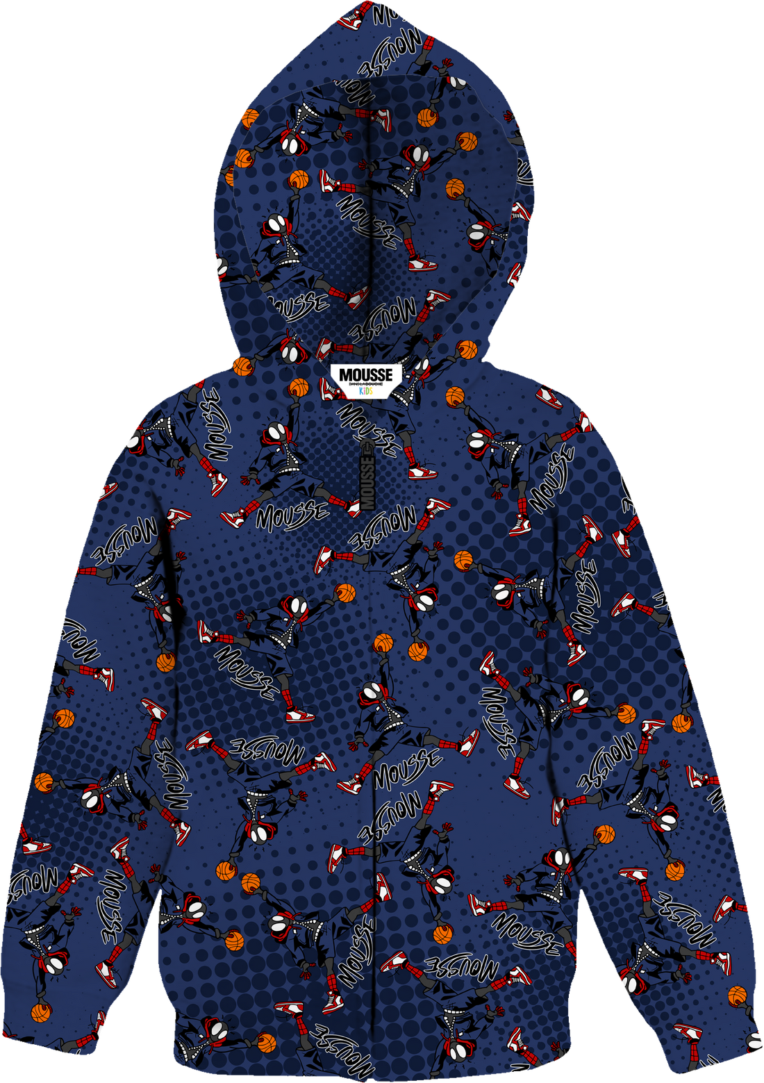 hoodie zip fantasy spinair