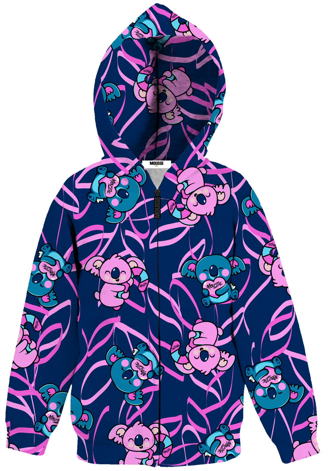 hoodie zip kokkoala