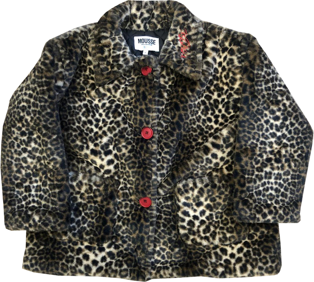 jacket fur leo girl fw2526