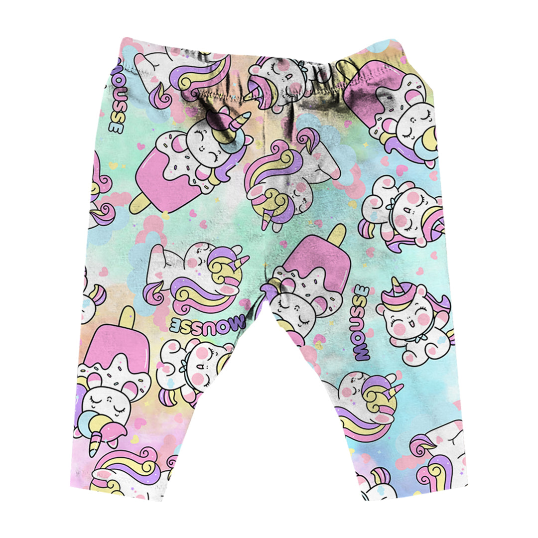 leggings neonata bimba vaporunicorn