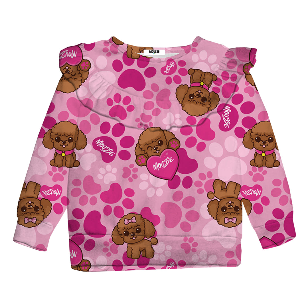 maglia girocollo frappa ciniglia girl arthur