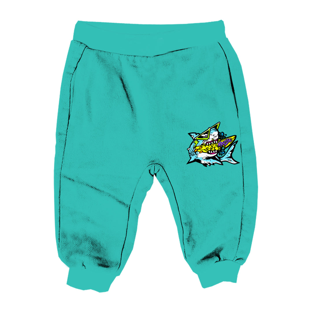 pant new born lifeshark emerald