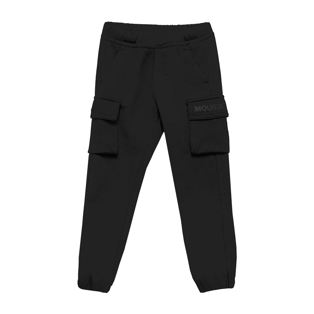 pant sweat cargo boy black