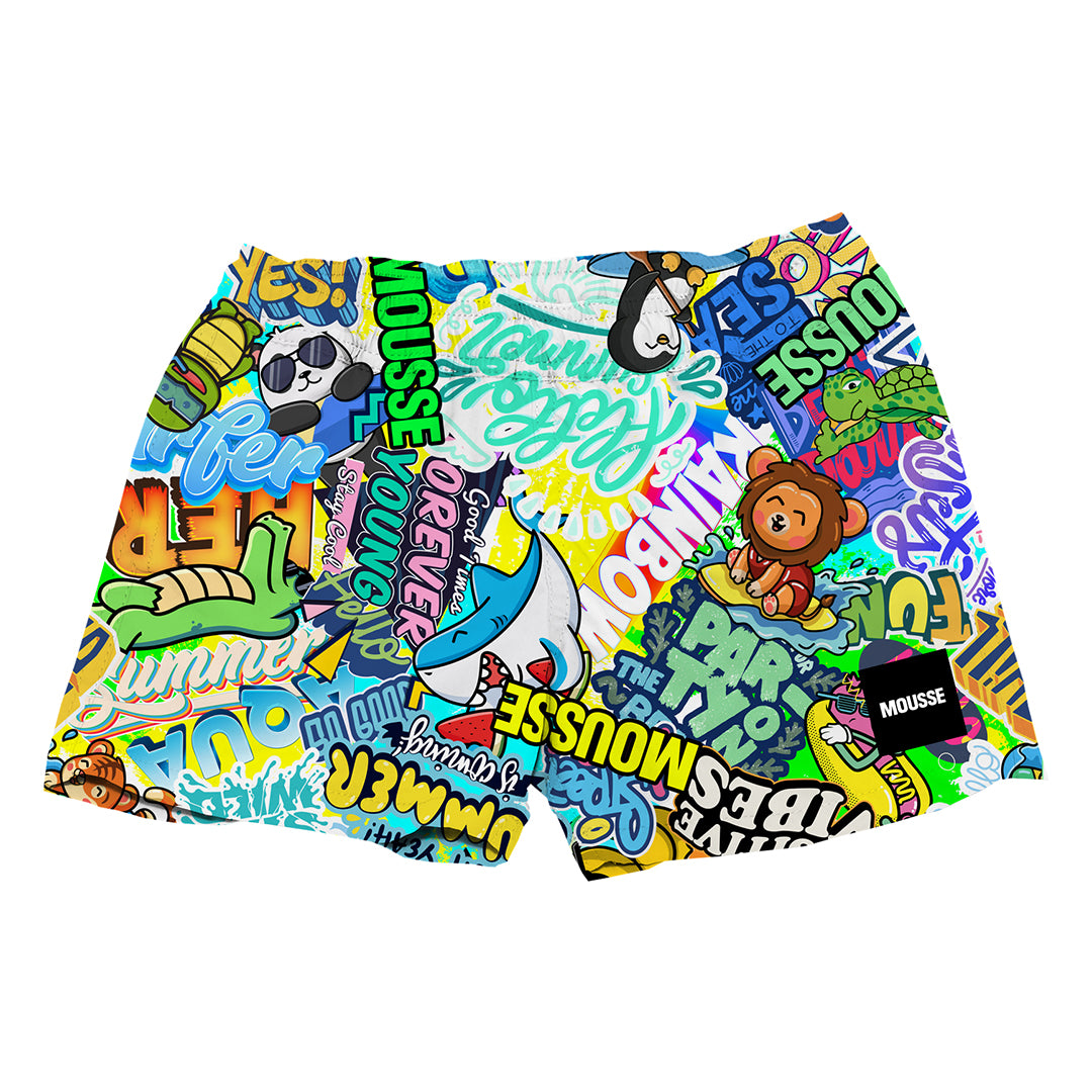 pantaloncino popeline boy crazywave