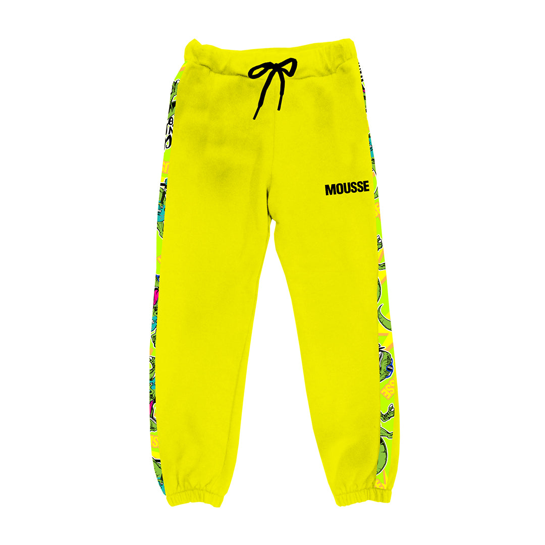 pantalone banda trock yellow