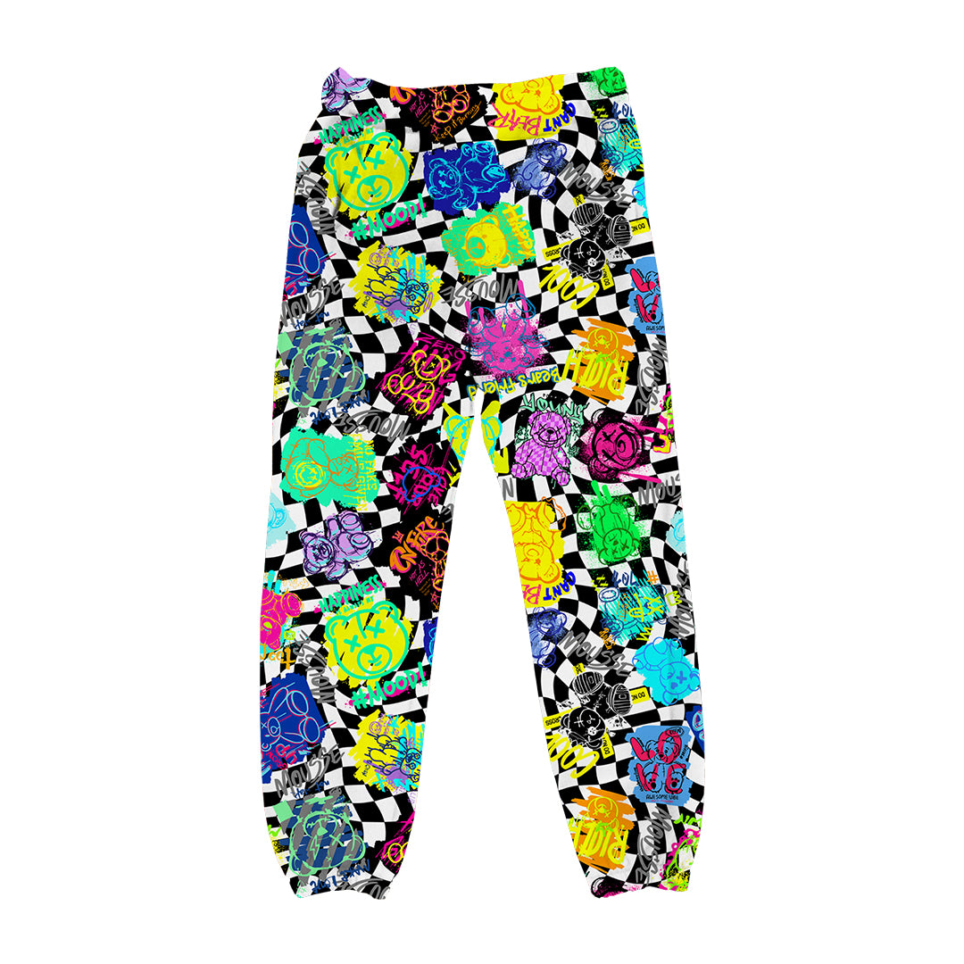 pantalone boy fantasia chess bear