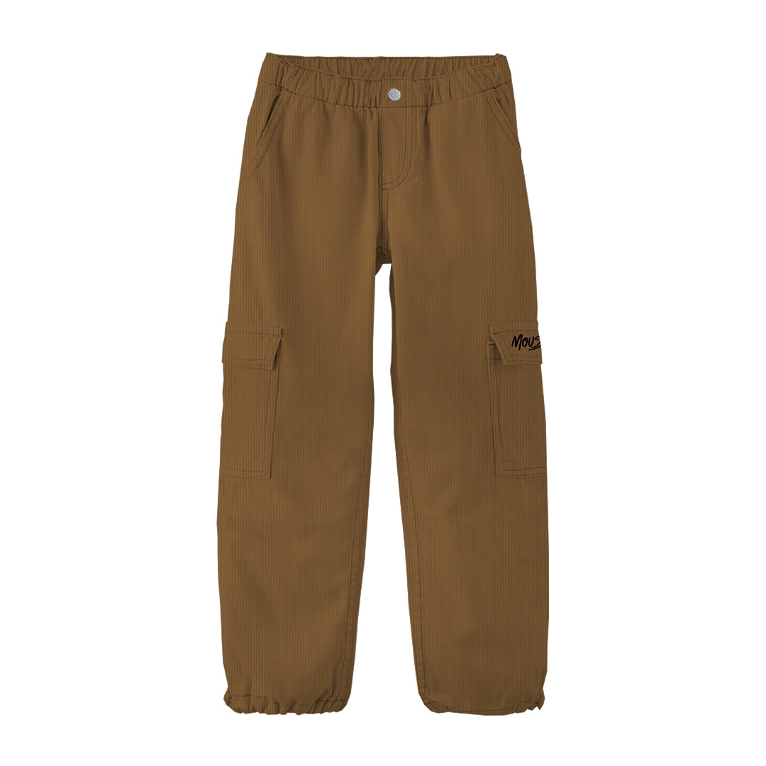 pantalone cargo velluto boy brown