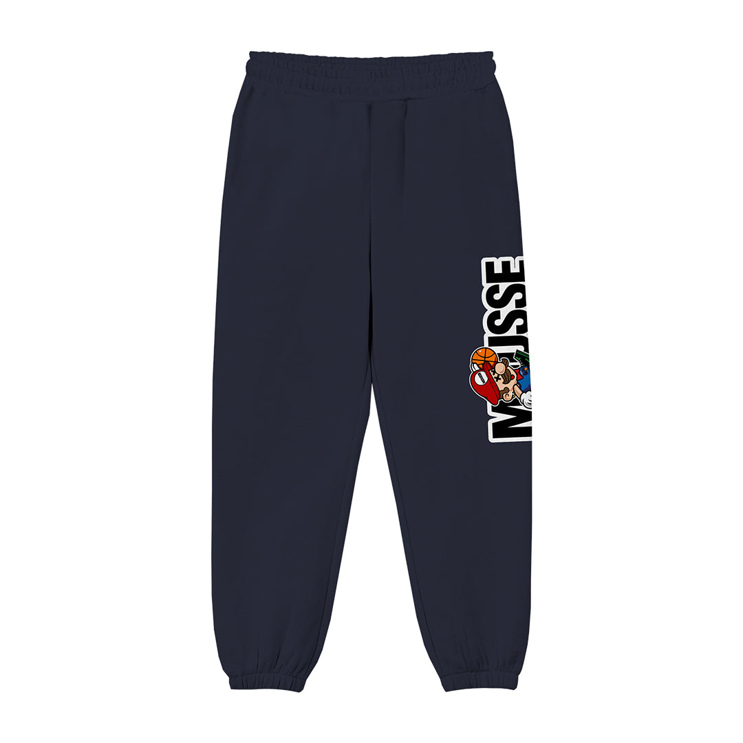 pantalone cozy accoppiato boy air mario blue