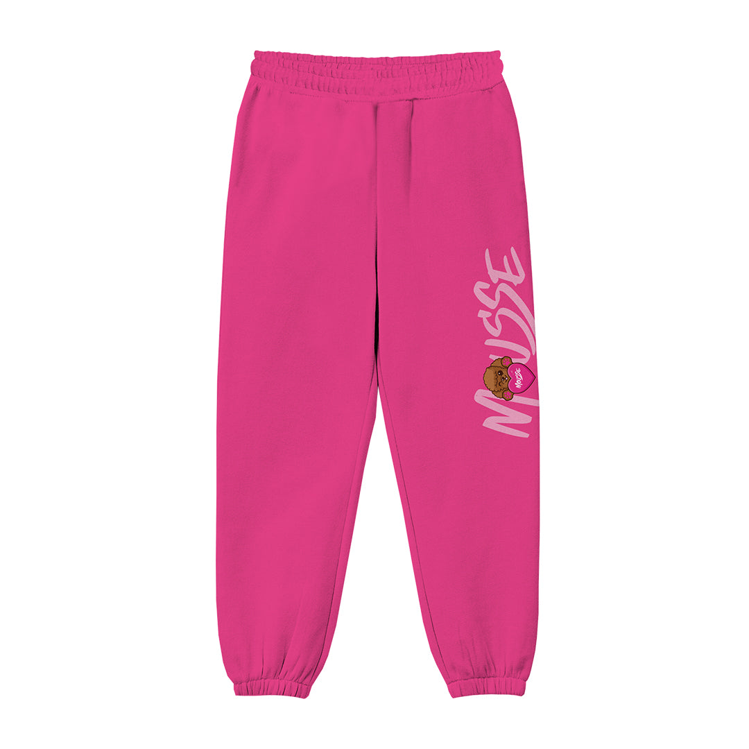 pantalone cozy felpa fucsia arthur