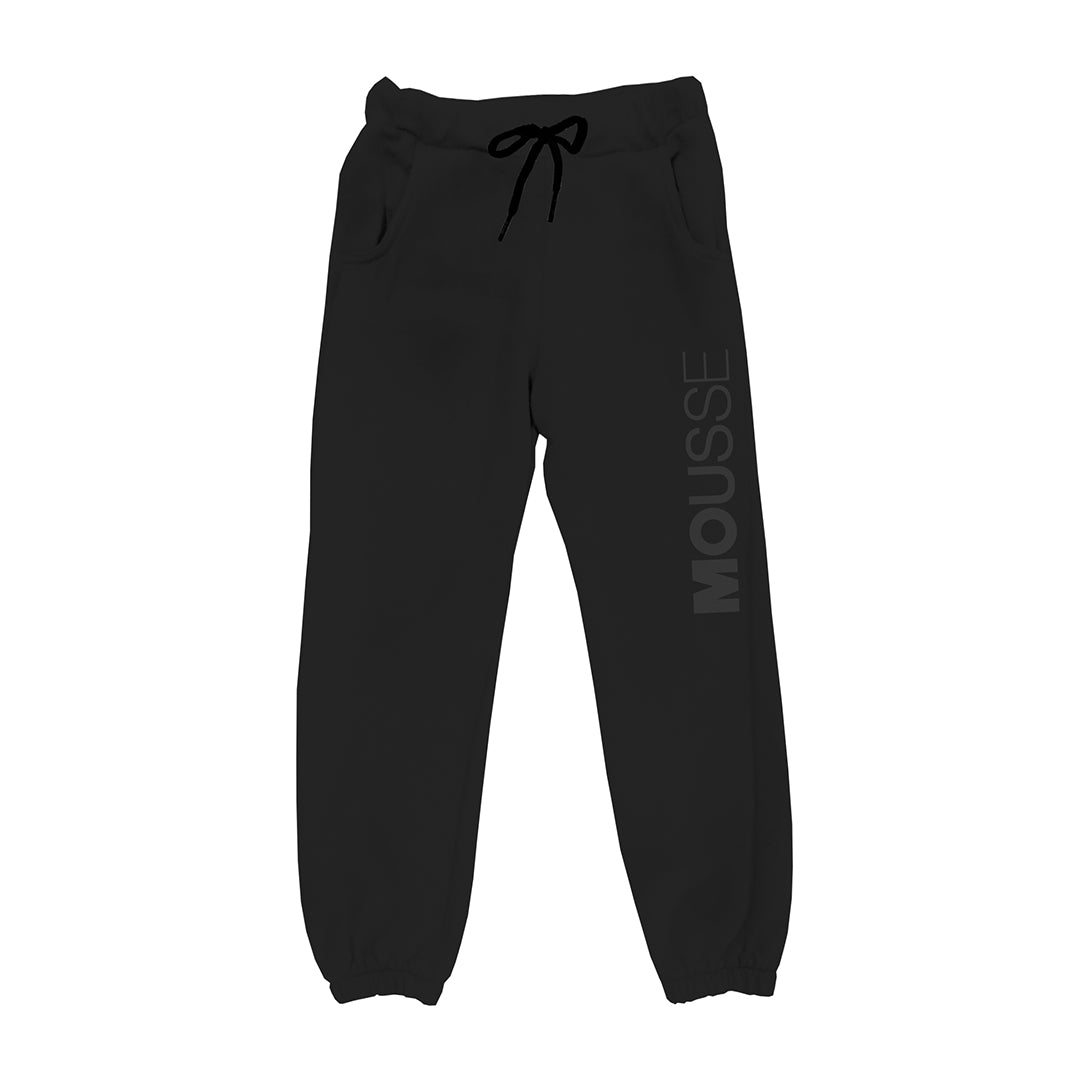 pantalone jogger boy black